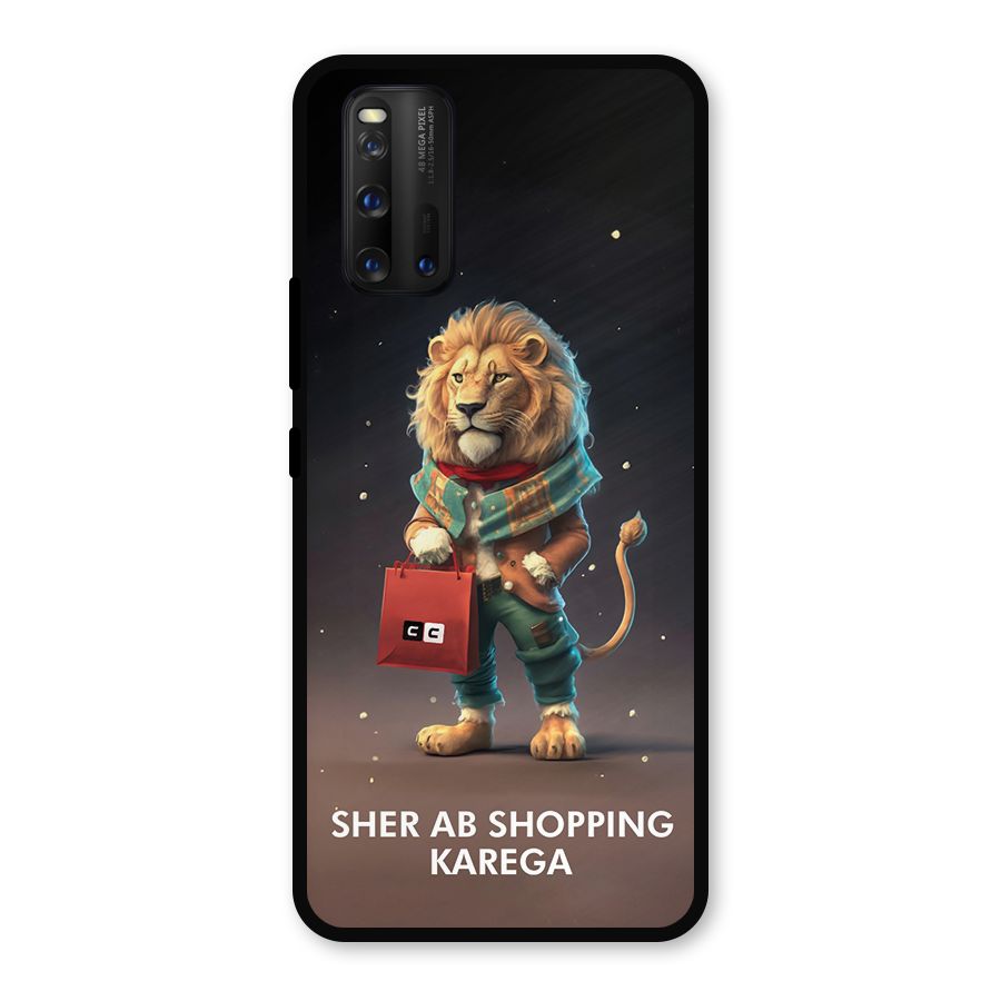 Shopping Sher Metal Back Case for iQOO 3