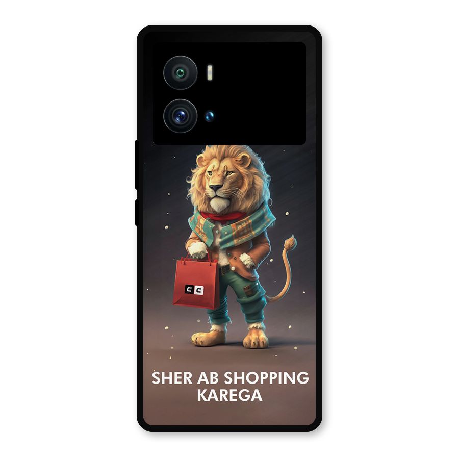 Shopping Sher Metal Back Case for iQOO 9 Pro