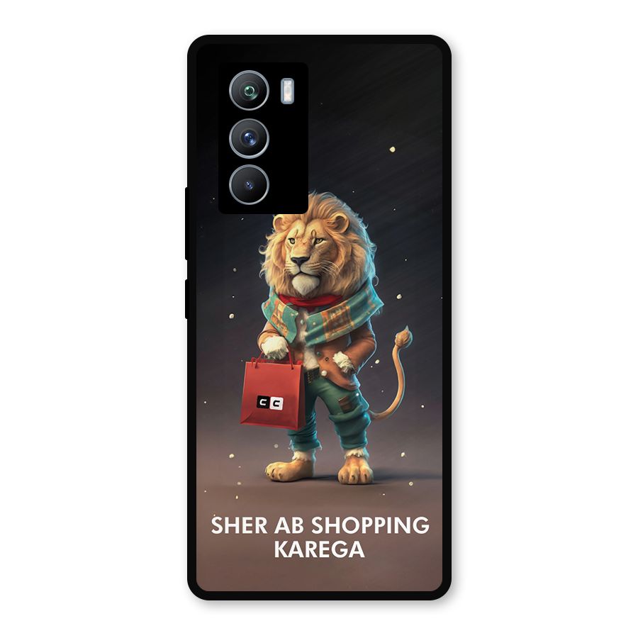Shopping Sher Metal Back Case for iQOO 9 SE