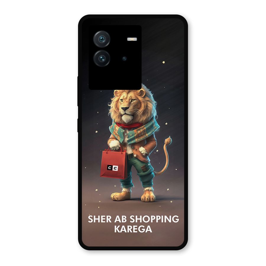 Shopping Sher Metal Back Case for iQOO Neo 6 5G