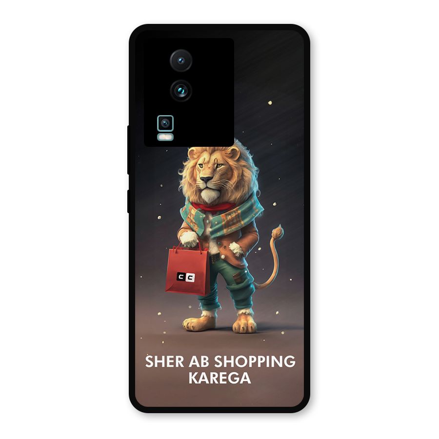 Shopping Sher Metal Back Case for iQOO Neo 7