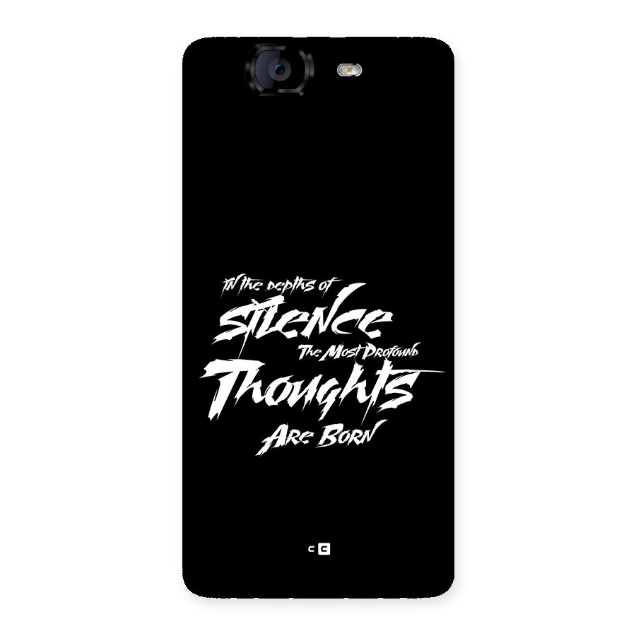 Silent Thoughts Back Case for Canvas Knight A350
