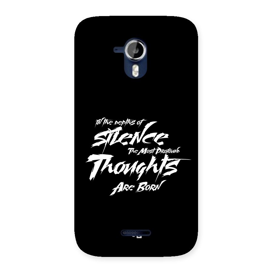 Silent Thoughts Back Case for Canvas Magnus A117