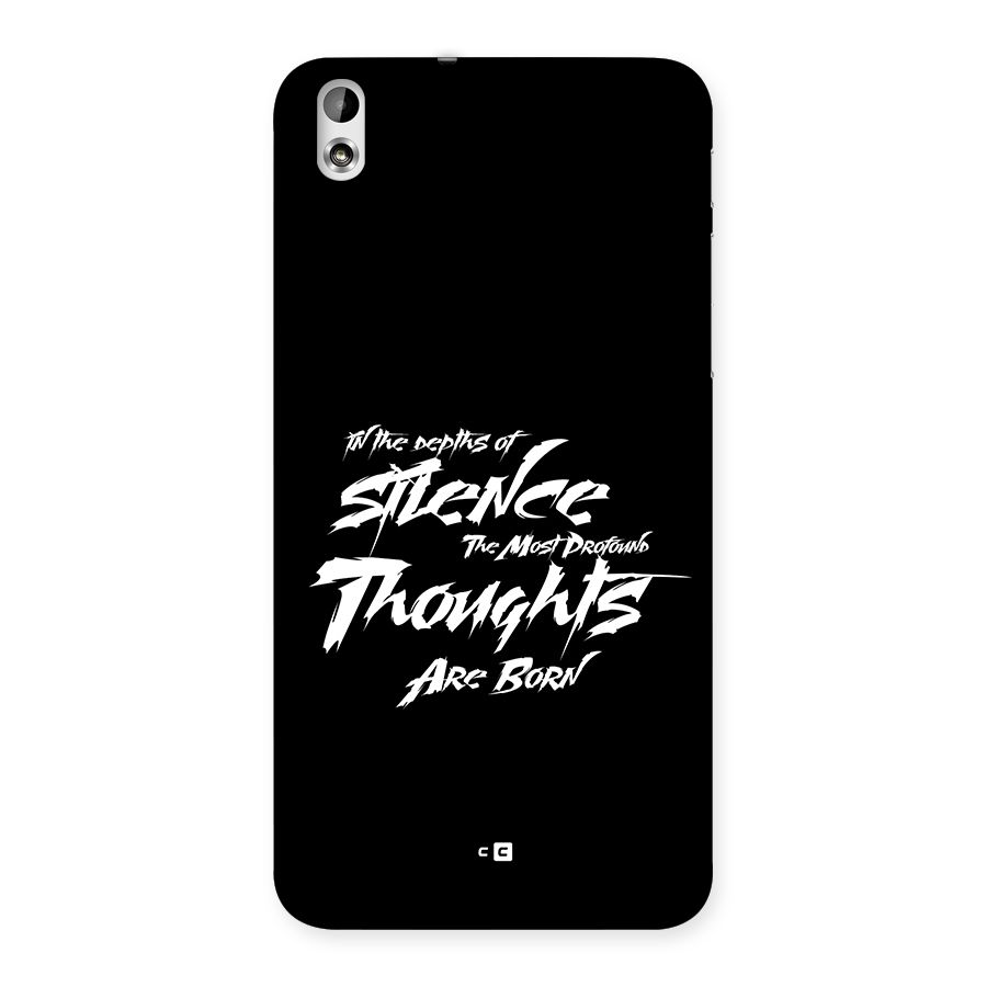 Silent Thoughts Back Case for Desire 816g