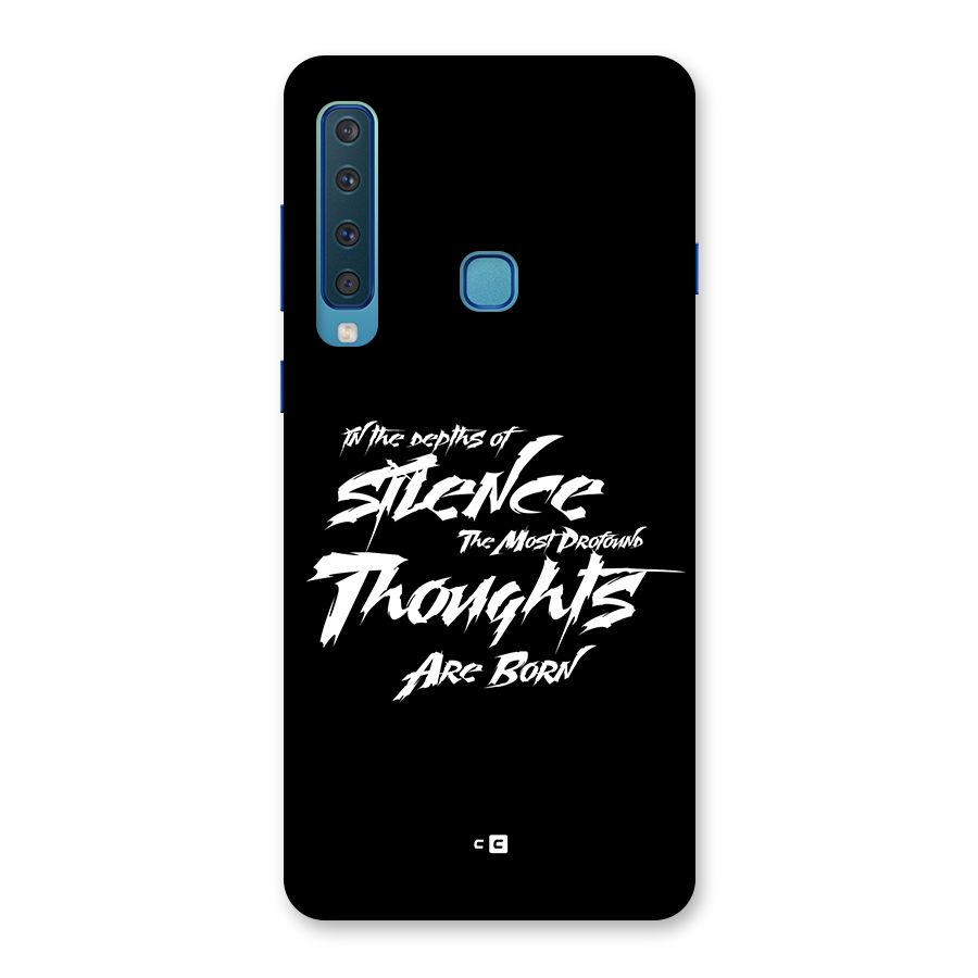 Silent Thoughts Back Case for Galaxy A9 (2018)