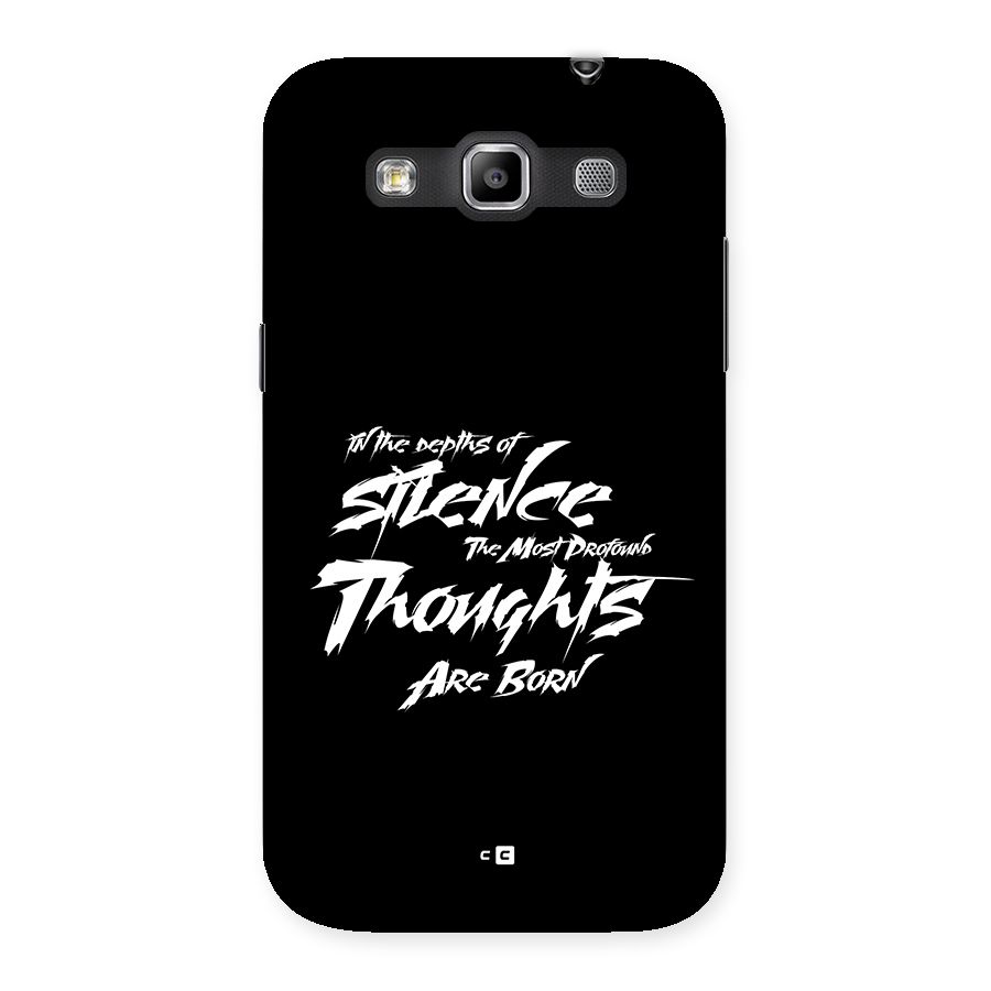 Silent Thoughts Back Case for Galaxy Grand Quattro