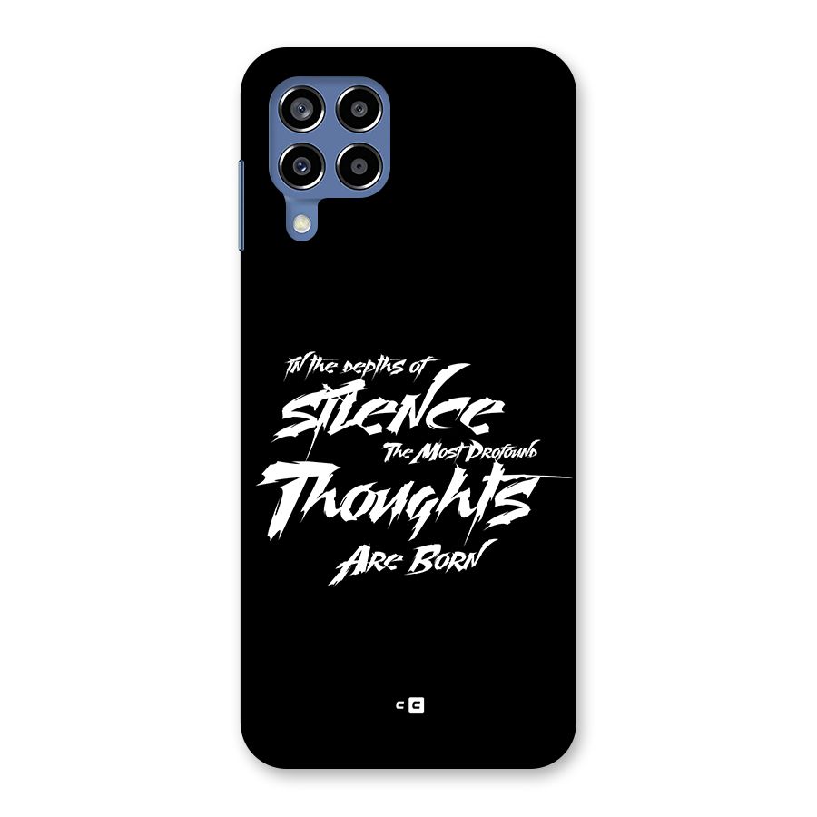 Silent Thoughts Back Case for Galaxy M53 5G