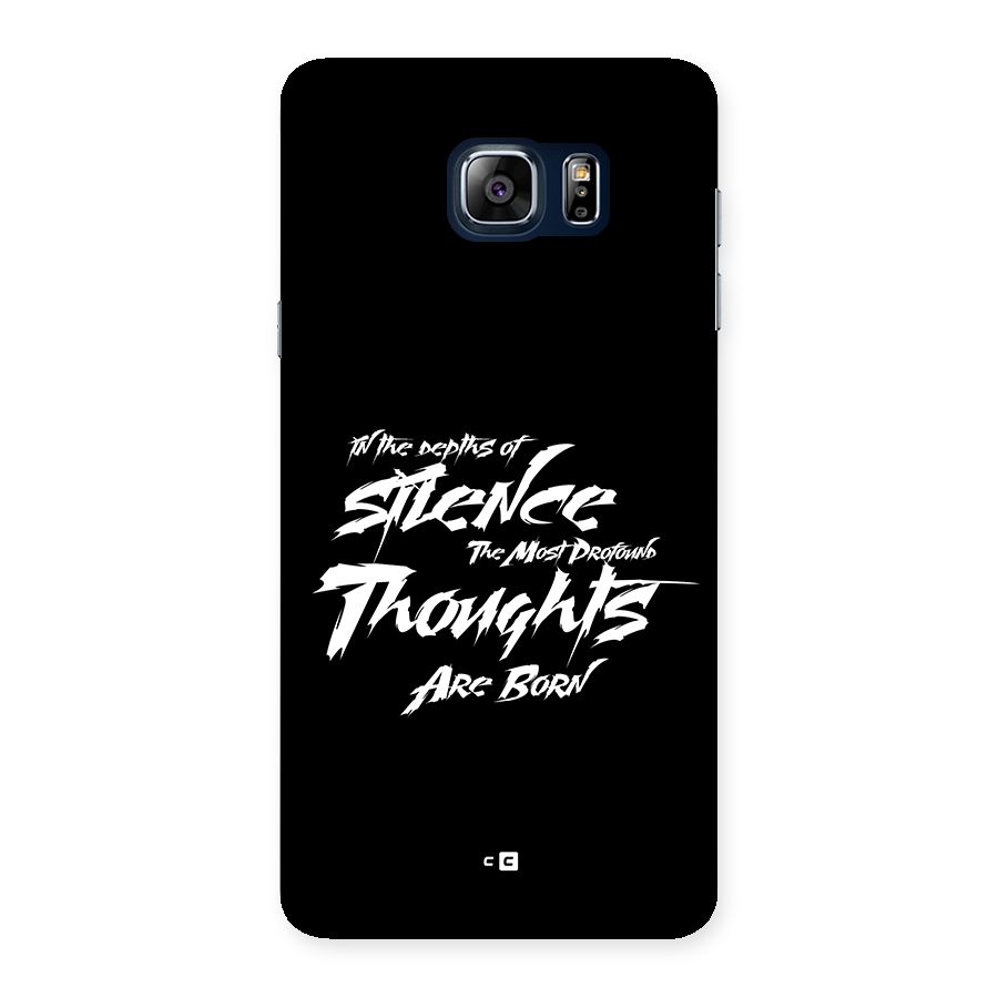 Silent Thoughts Back Case for Galaxy Note 5