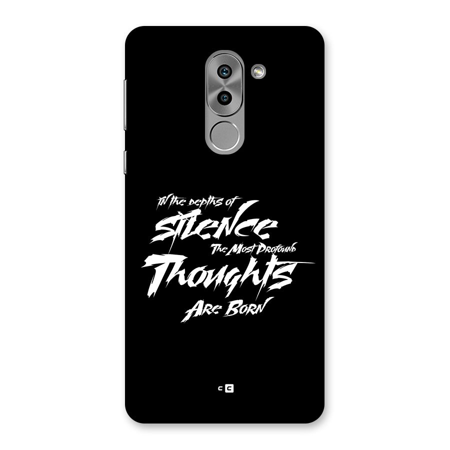 Silent Thoughts Back Case for Honor 6X