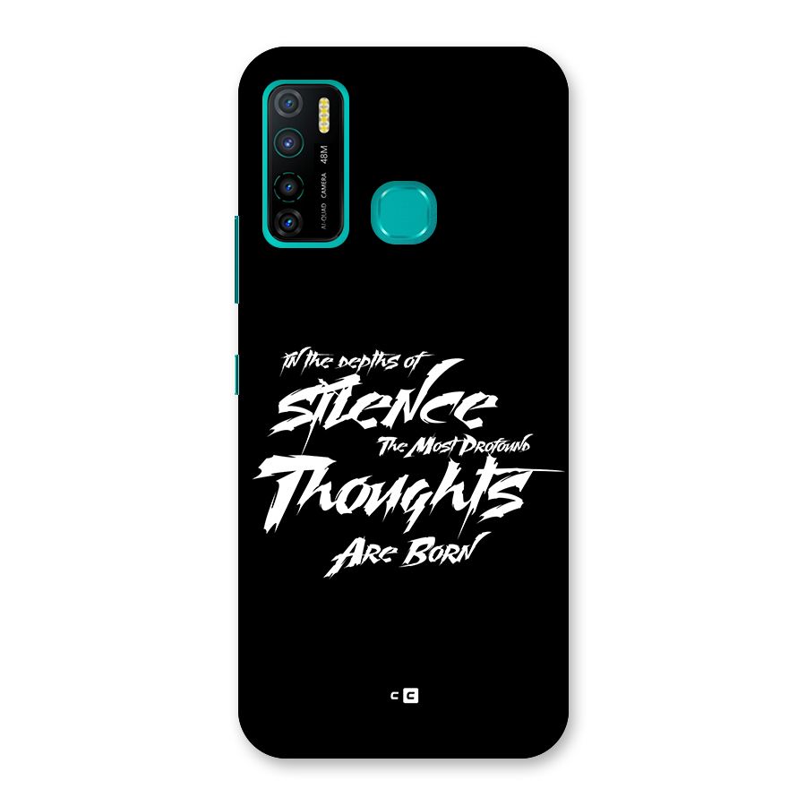 Silent Thoughts Back Case for Infinix Hot 9 Pro