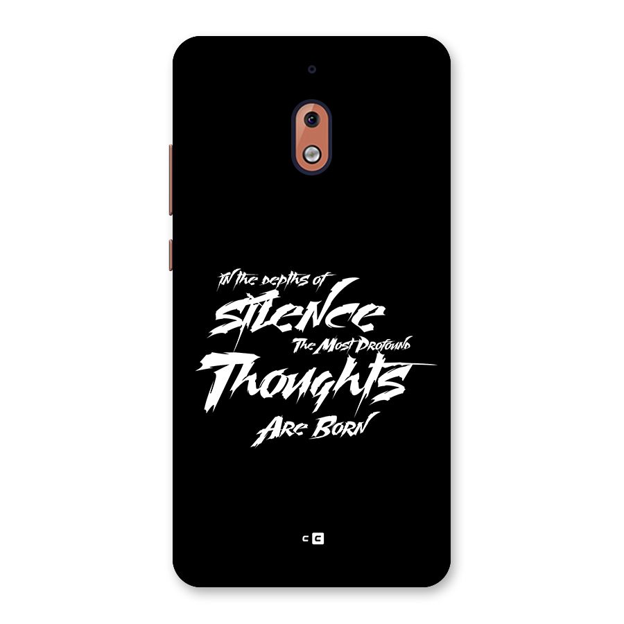 Silent Thoughts Back Case for Nokia 2.1