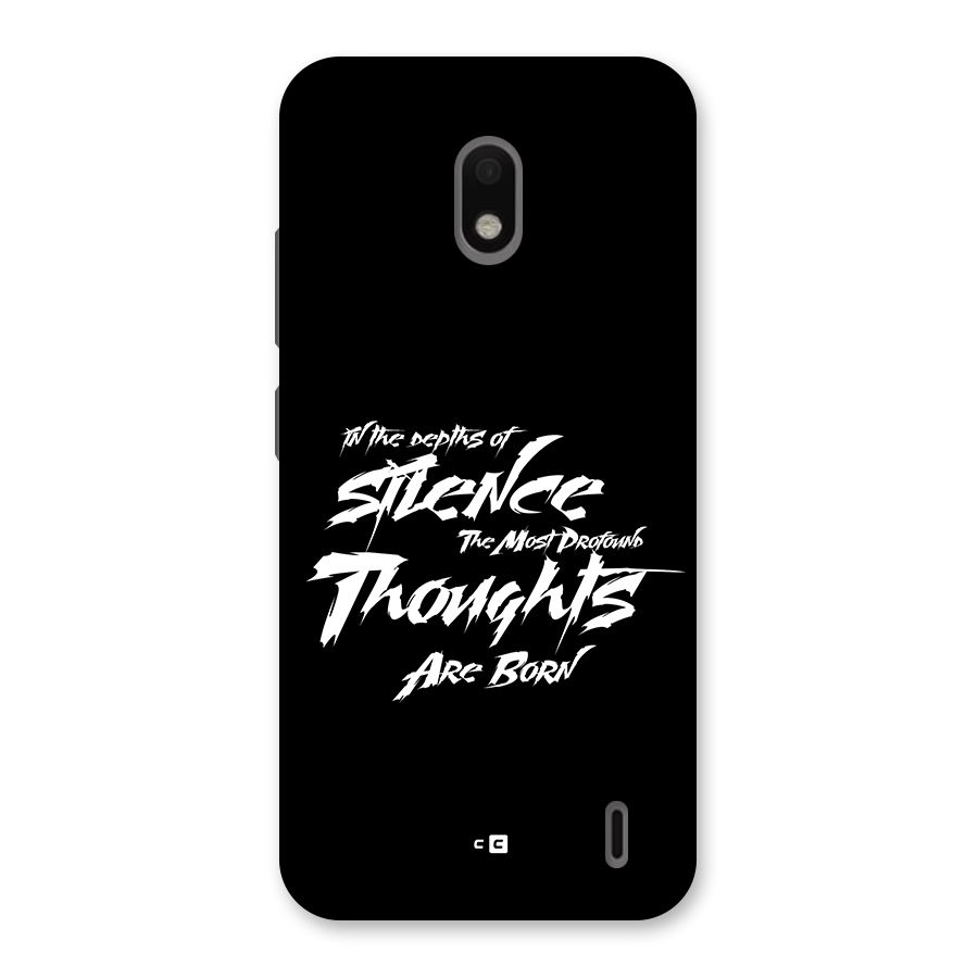 Silent Thoughts Back Case for Nokia 2.2