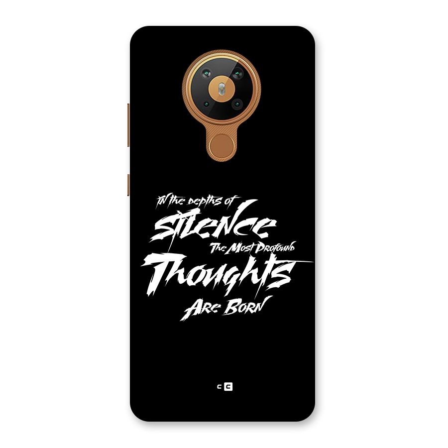 Silent Thoughts Back Case for Nokia 5.3