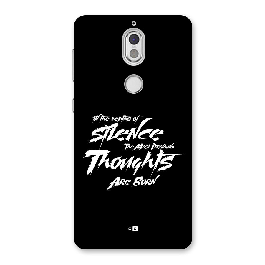 Silent Thoughts Back Case for Nokia 7