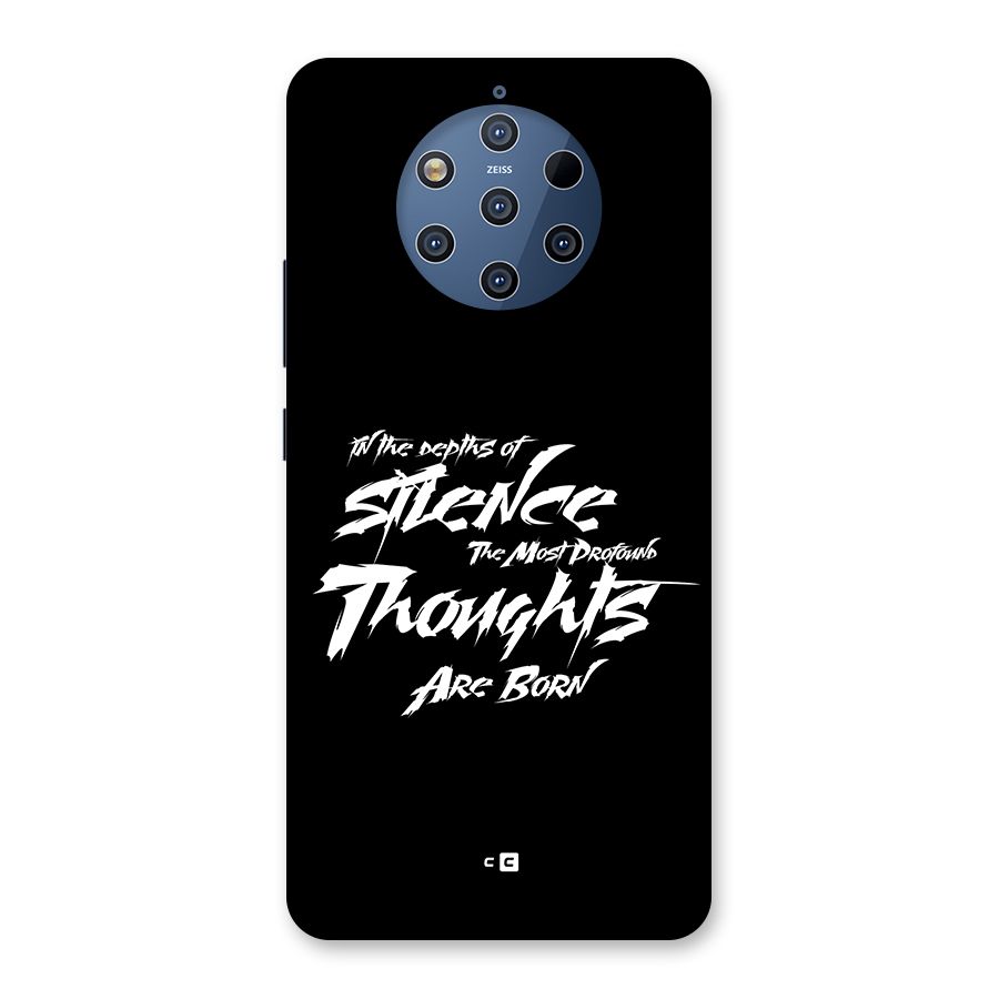 Silent Thoughts Back Case for Nokia 9 PureView