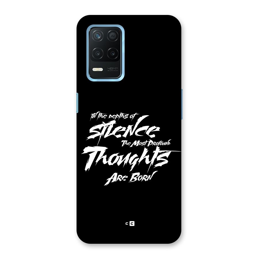 Silent Thoughts Back Case for Realme 8s 5G