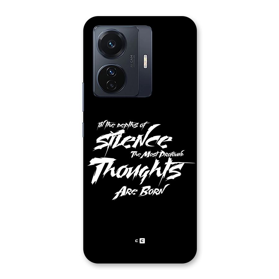 Silent Thoughts Back Case for Vivo T1 Pro