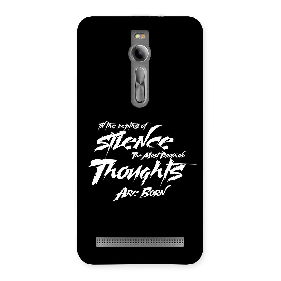 Silent Thoughts Back Case for Zenfone 2