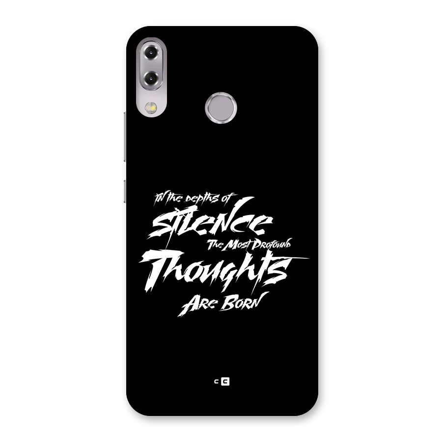 Silent Thoughts Back Case for Zenfone 5Z