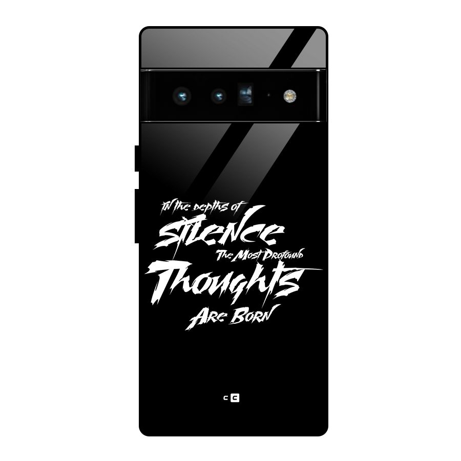 Silent Thoughts Glass Back Case for Google Pixel 6 Pro