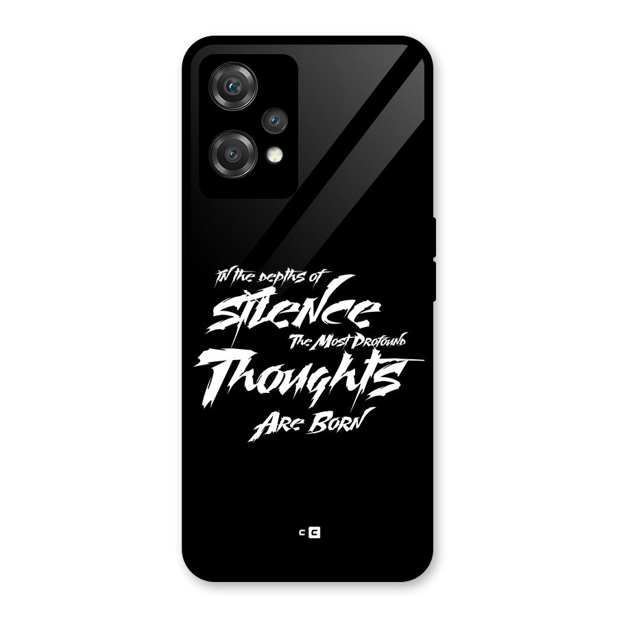 Silent Thoughts Glass Back Case for OnePlus Nord CE 2 Lite 5G