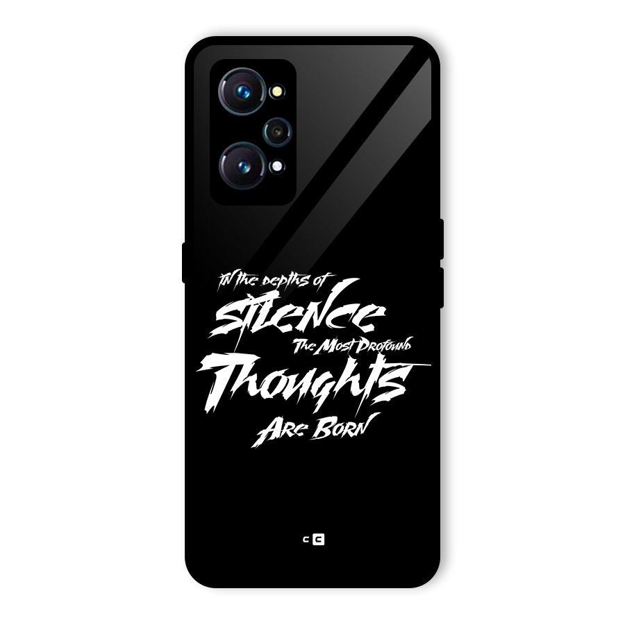 Silent Thoughts Glass Back Case for Realme GT Neo2