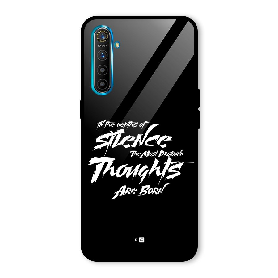 Silent Thoughts Glass Back Case for Realme XT