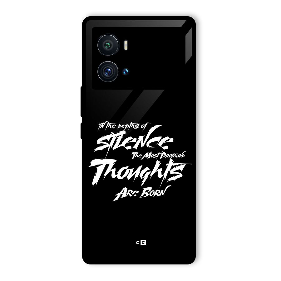 Silent Thoughts Glass Back Case for Vivo iQOO 9 Pro