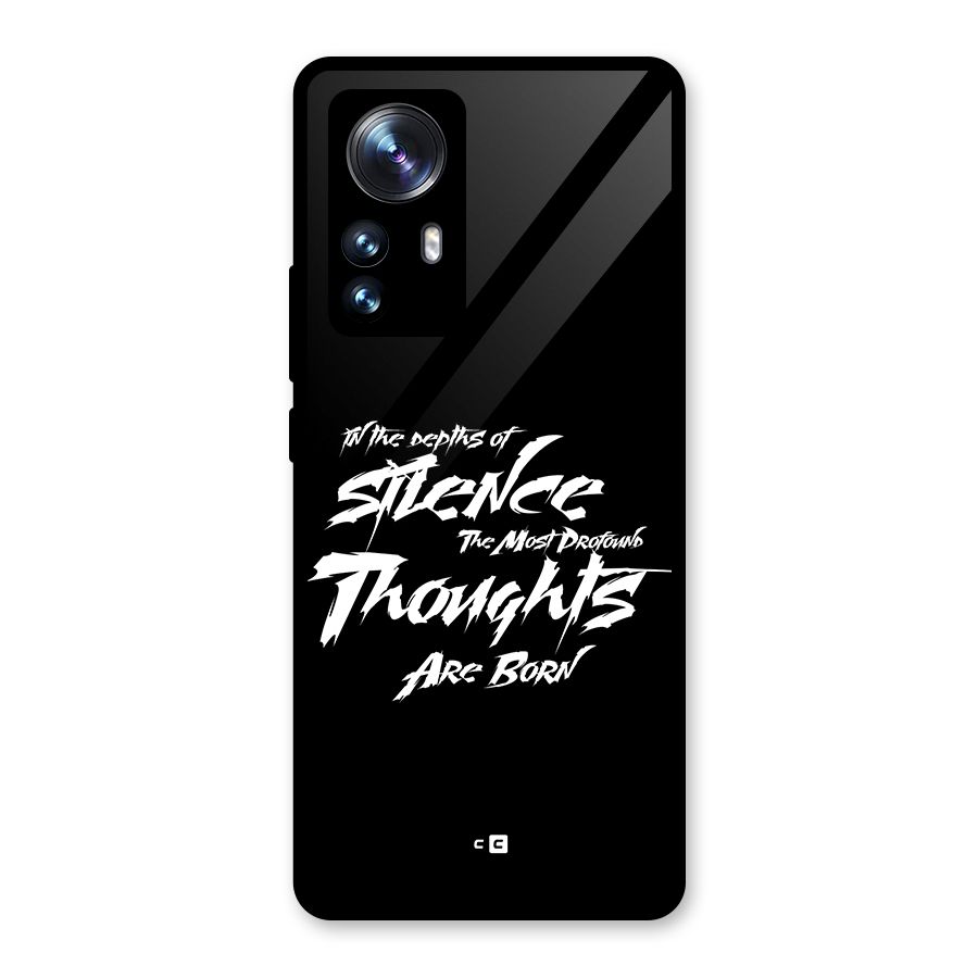 Silent Thoughts Glass Back Case for Xiaomi 12 Pro