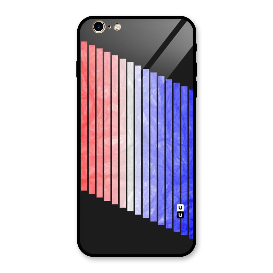 Simple Bars Glass Back Case for iPhone 6 Plus 6S Plus