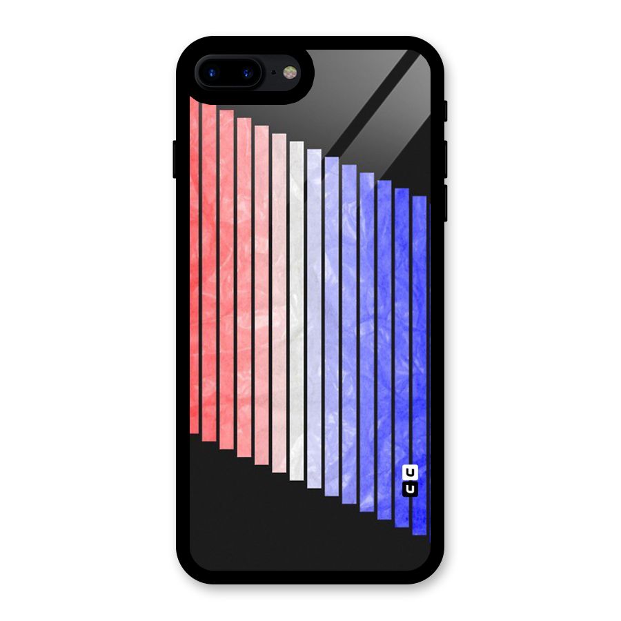 Simple Bars Glass Back Case for iPhone 7 Plus