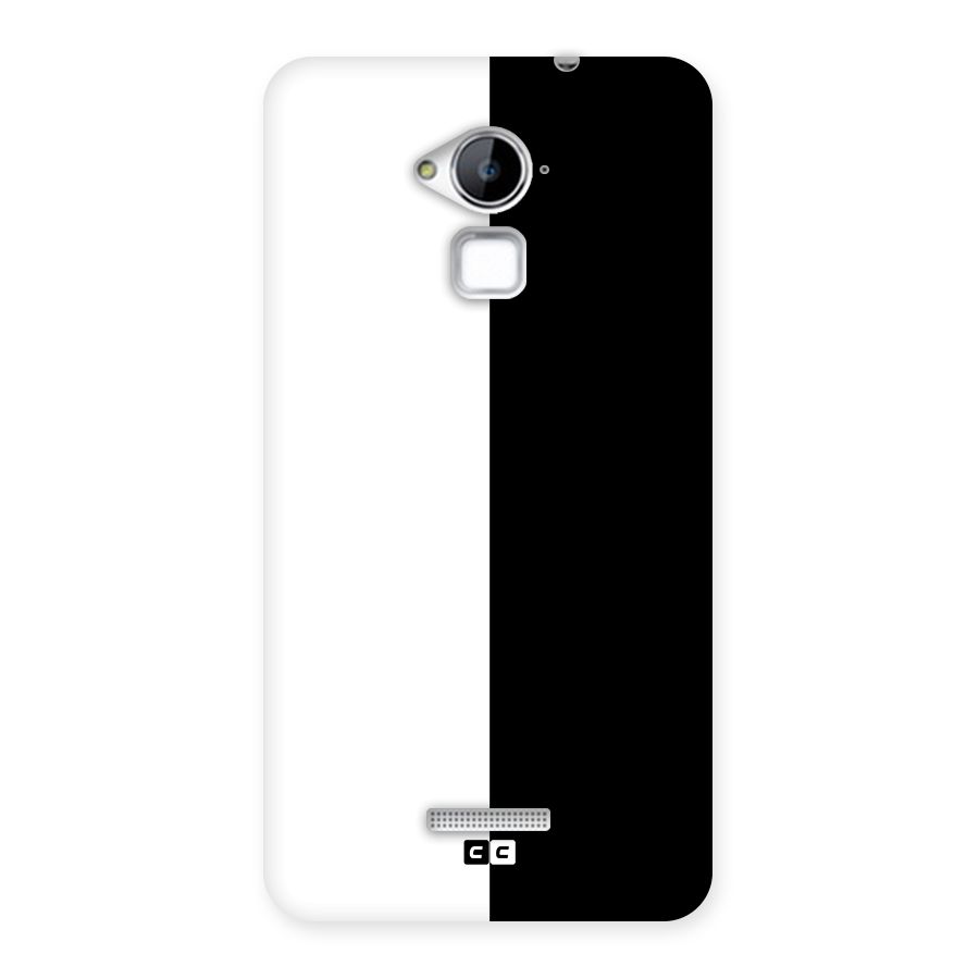 Simple Black White Back Case for Coolpad Note 3