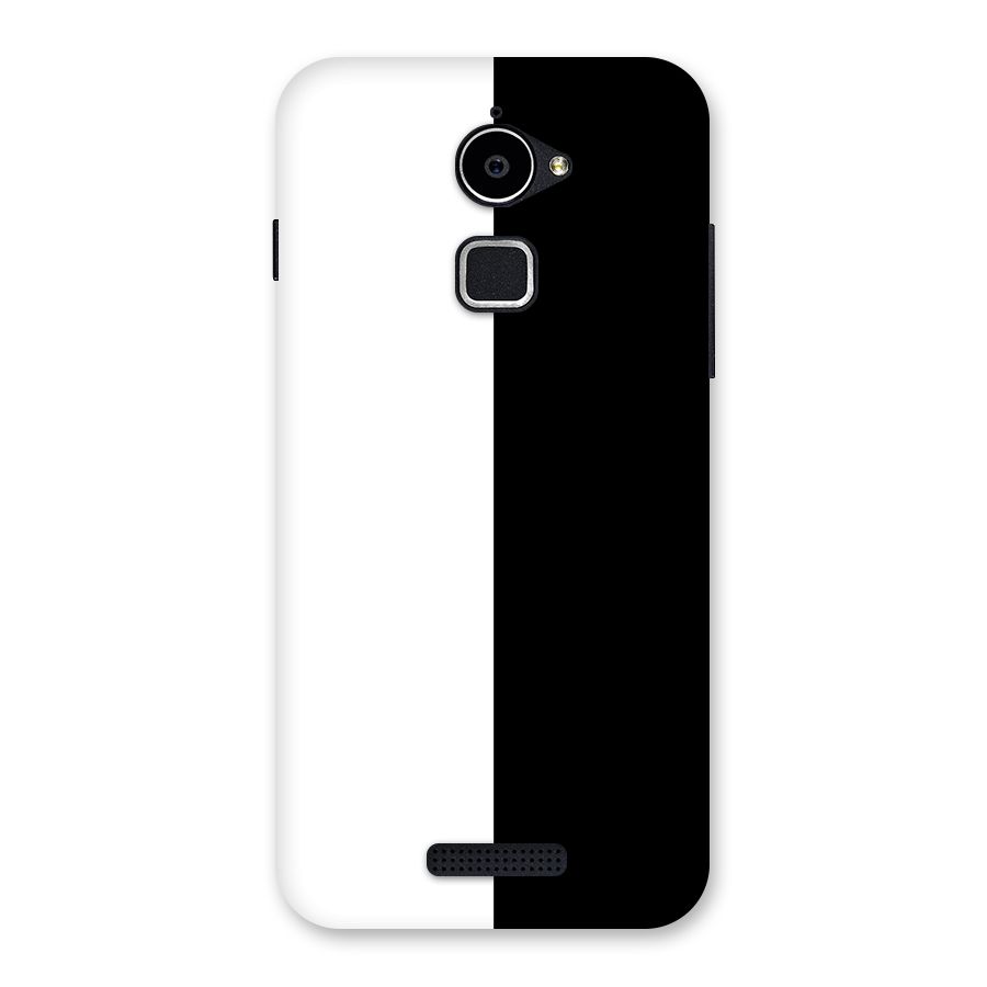 Simple Black White Back Case for Coolpad Note 3 Lite