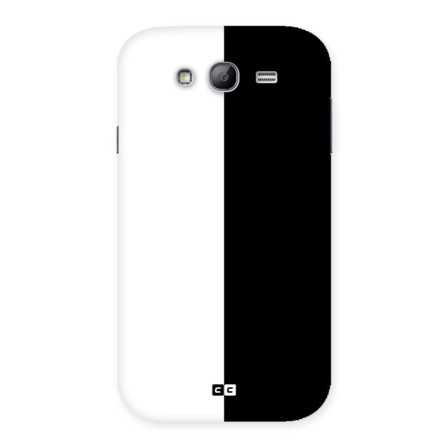 Simple Black White Back Case for Galaxy Grand Neo