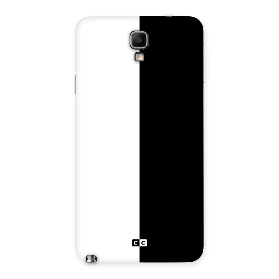 Simple Black White Back Case for Galaxy Note 3 Neo