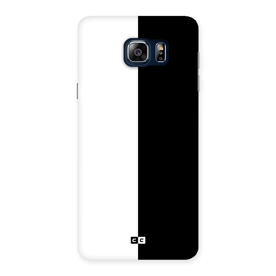 Simple Black White Back Case for Galaxy Note 5