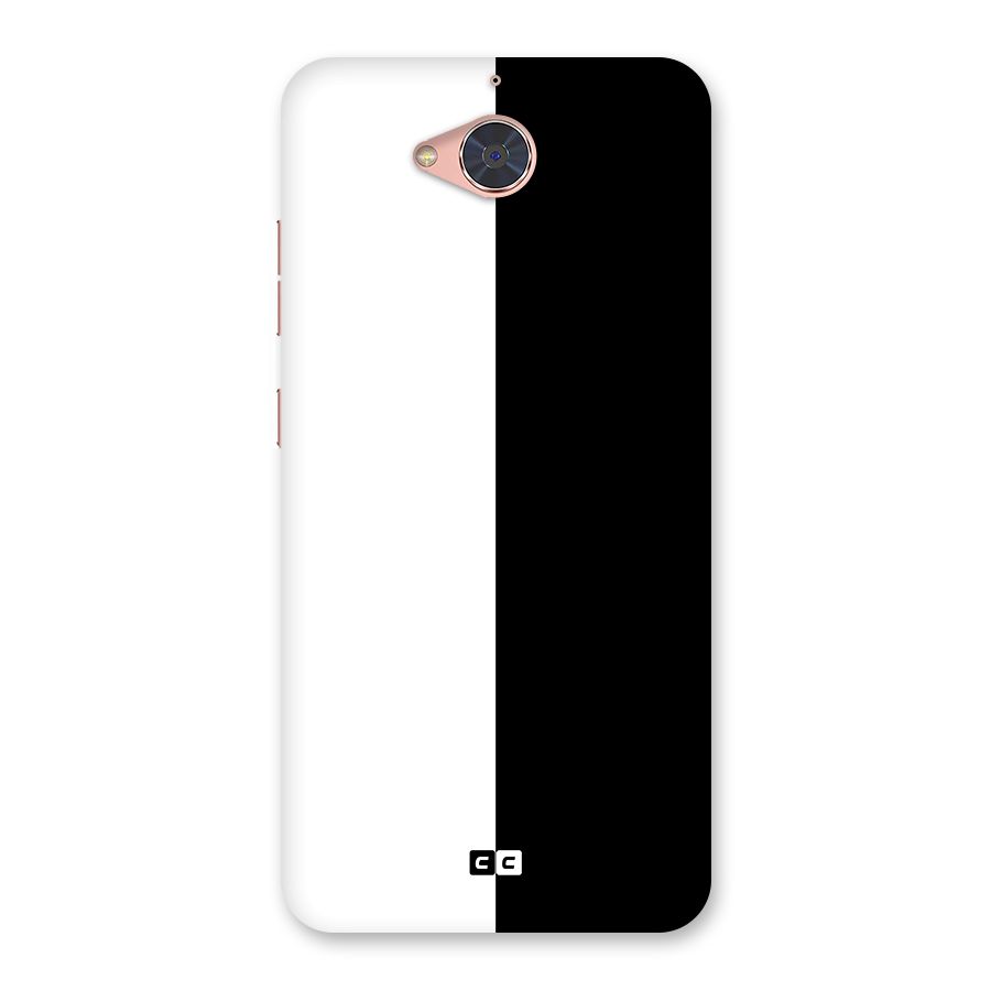 Simple Black White Back Case for Gionee S6 Pro