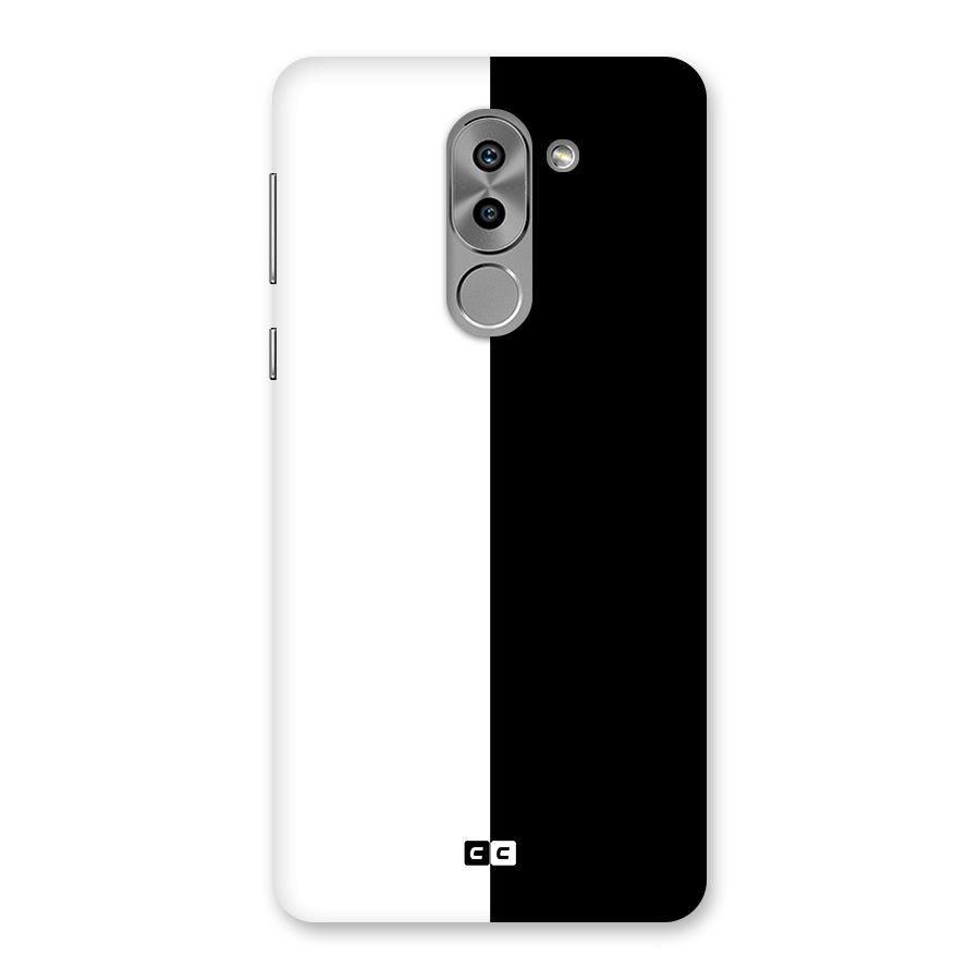 Simple Black White Back Case for Honor 6X