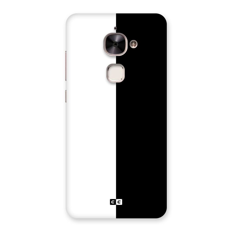 Simple Black White Back Case for Le 2