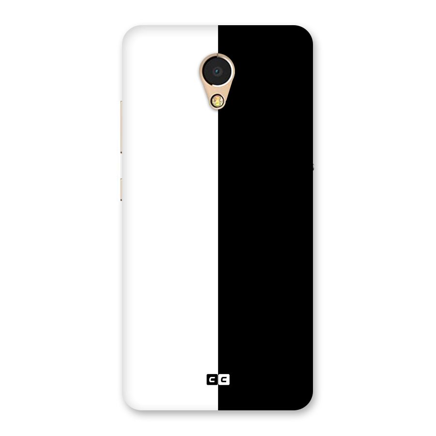 Simple Black White Back Case for Lenovo P2