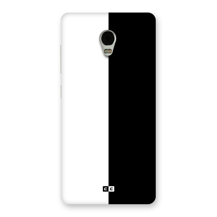 Simple Black White Back Case for Lenovo Vibe P1