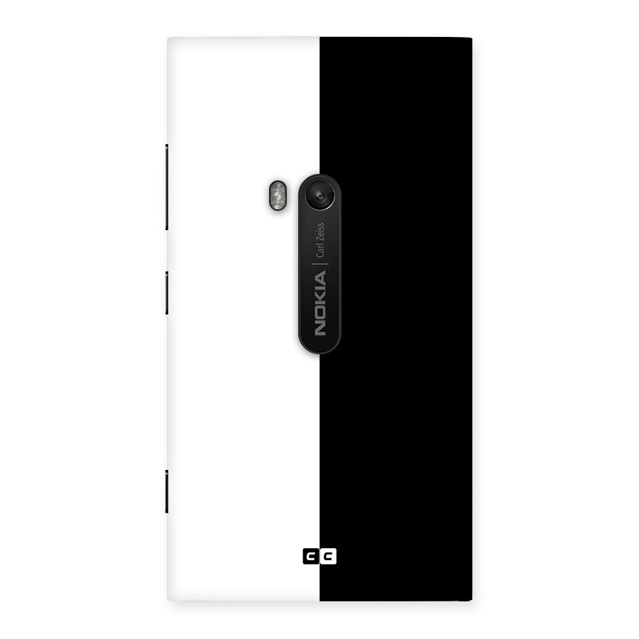 Simple Black White Back Case for Lumia 920