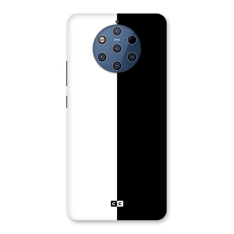 Simple Black White Back Case for Nokia 9 PureView