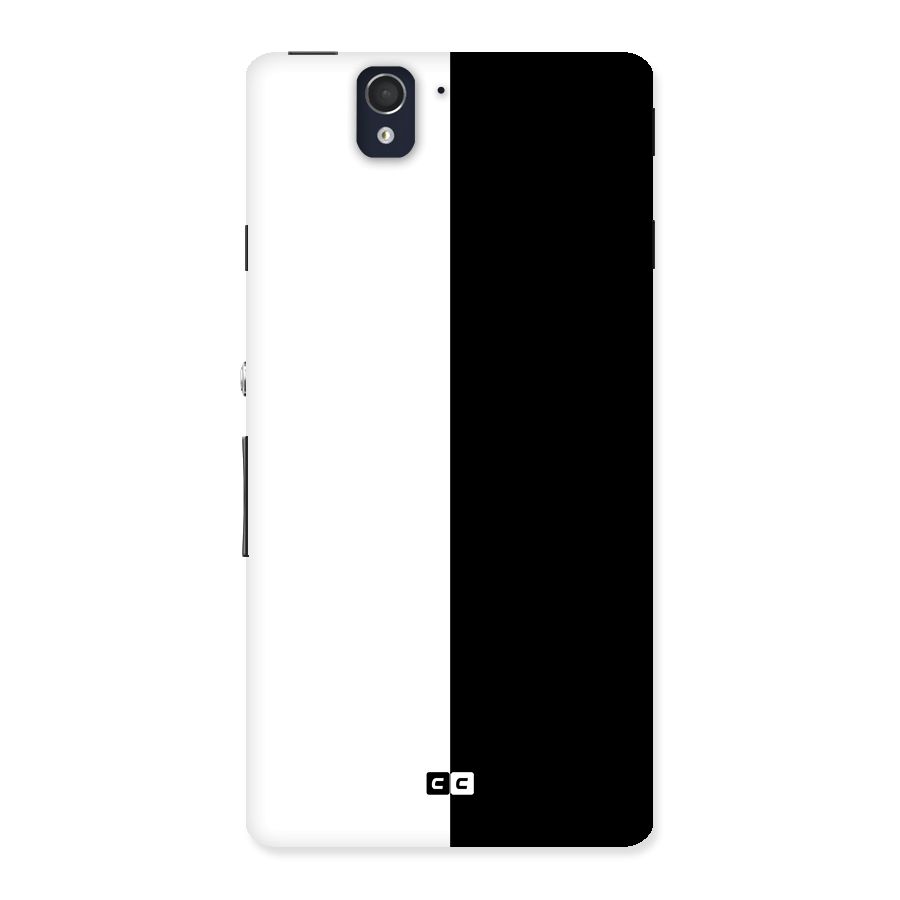 Simple Black White Back Case for Sony Xperia Z
