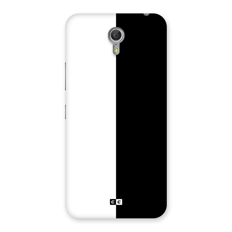 Simple Black White Back Case for Zuk Z1