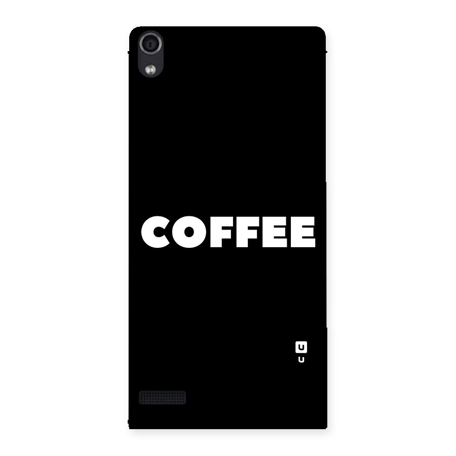 Simple Coffee Back Case for Ascend P6