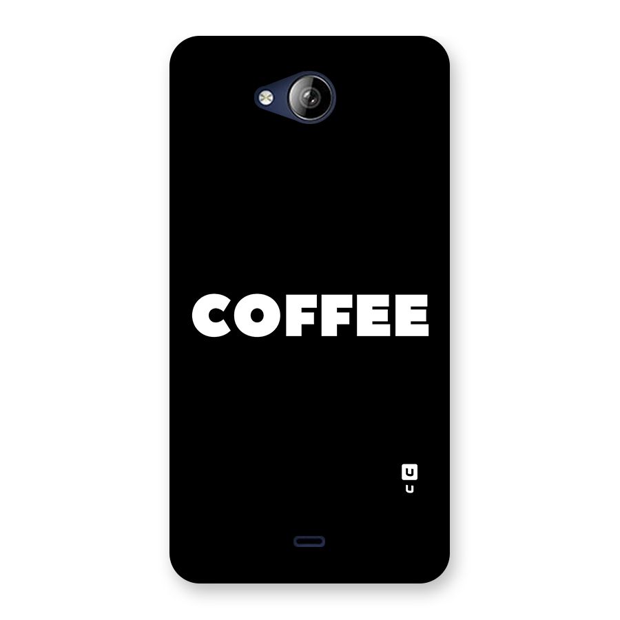 Simple Coffee Back Case for Canvas Play Q355