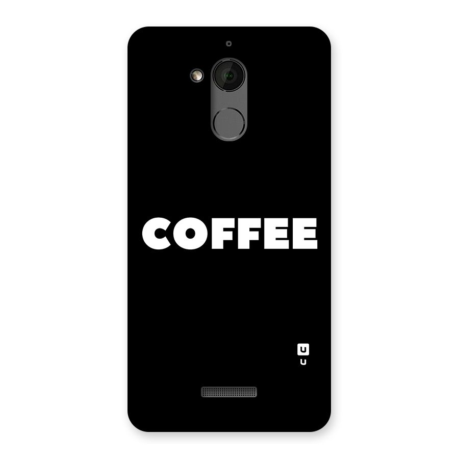 Simple Coffee Back Case for Coolpad Note 5