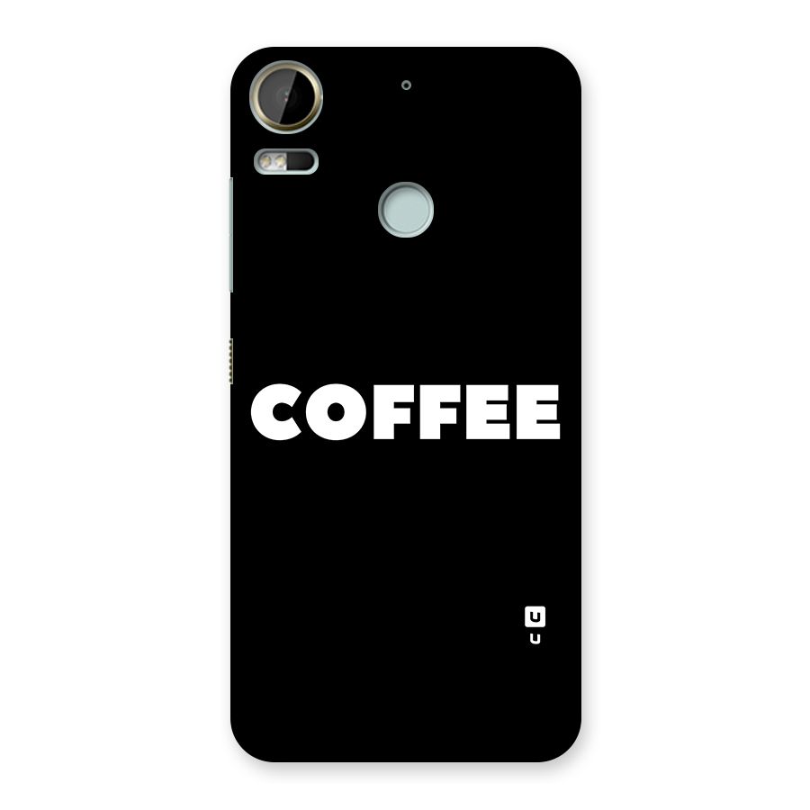 Simple Coffee Back Case for Desire 10 Pro