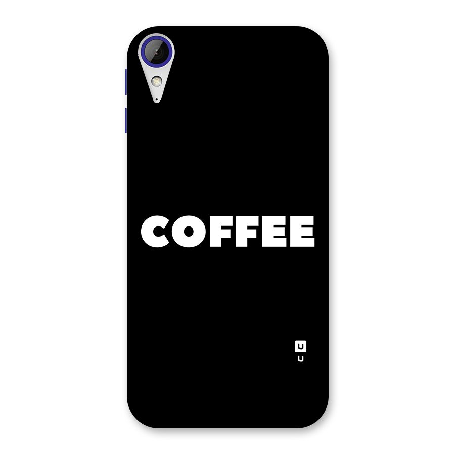 Simple Coffee Back Case for Desire 830